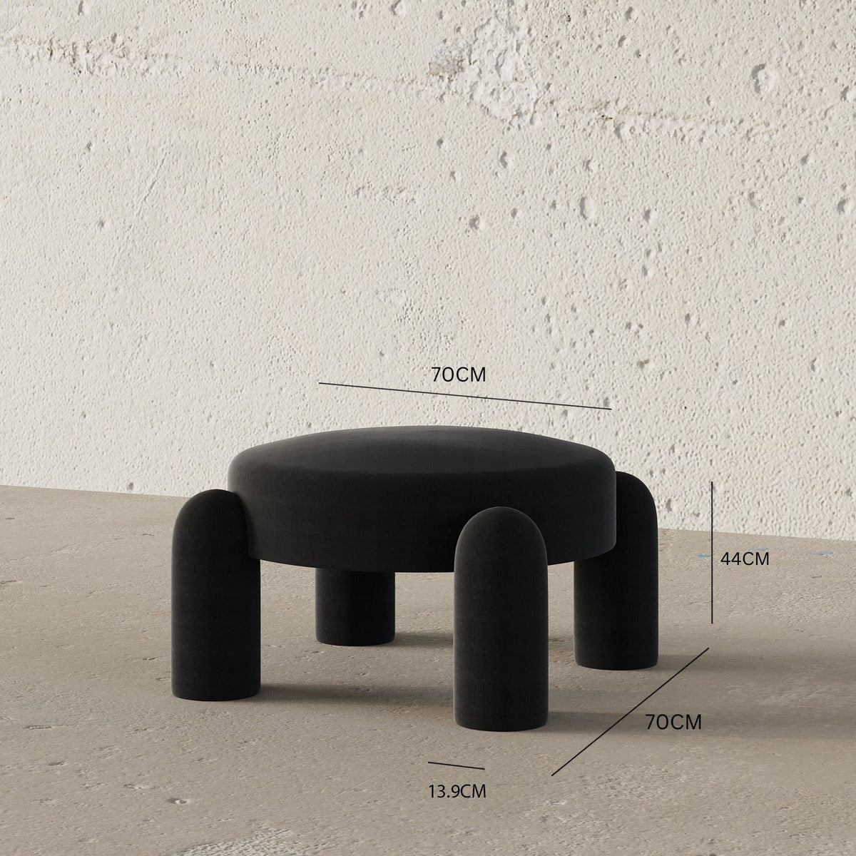 Spidey Stool (Black)