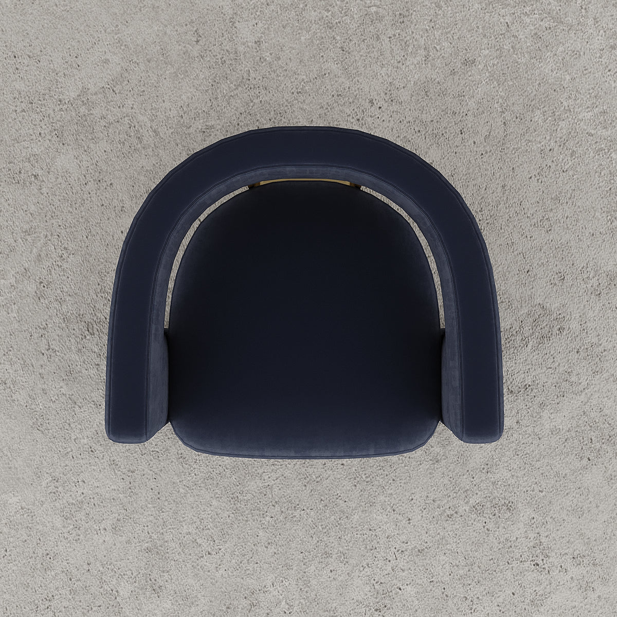 Navy Blue Suede
