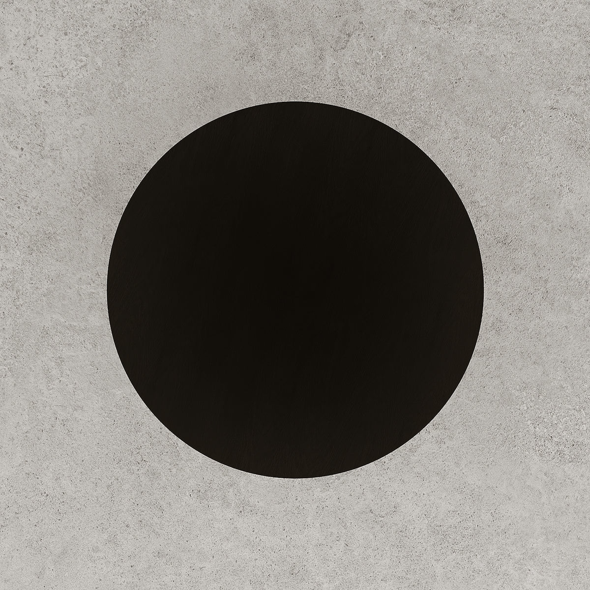 Fabian Round Dining Table / Black