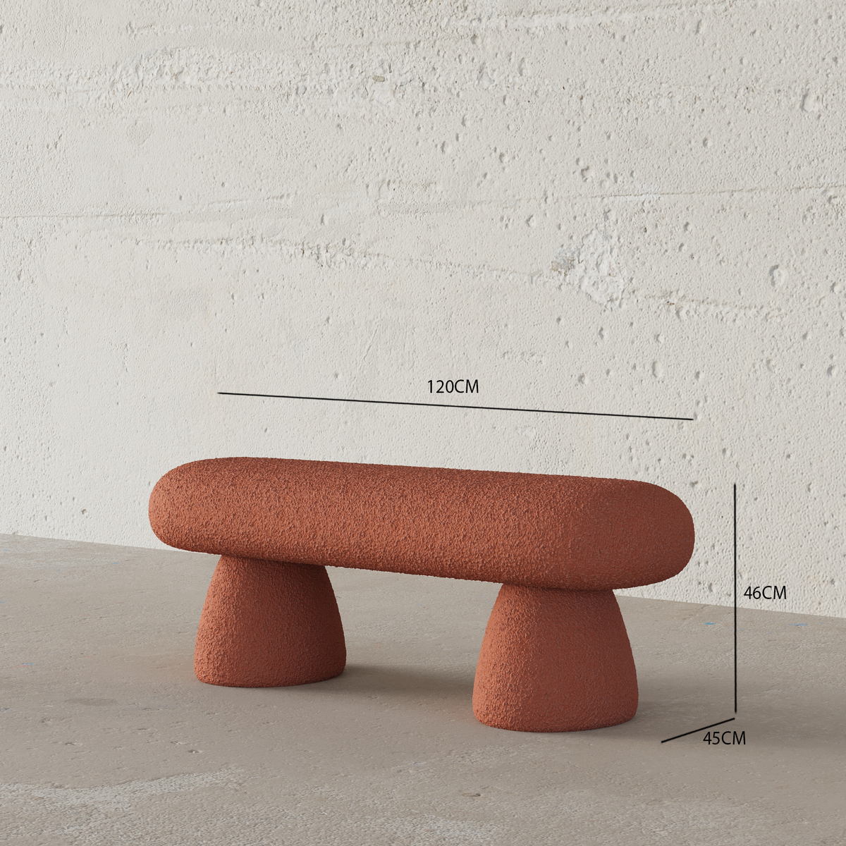 Pana Boucle Bench