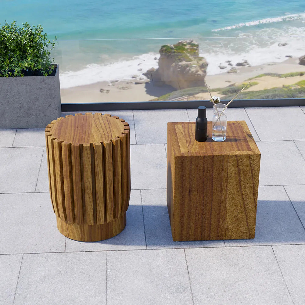 Walls Nation - Eliza Outdoor Teak Wood Coffee Table