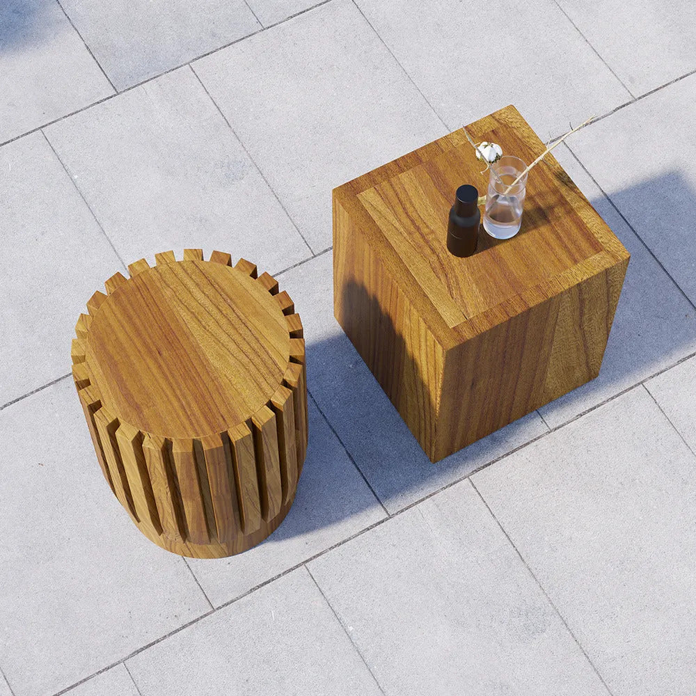 Walls Nation - Eliza Outdoor Teak Wood Coffee Table