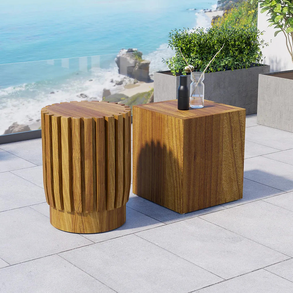 Walls Nation - Eliza Outdoor Teak Wood Coffee Table
