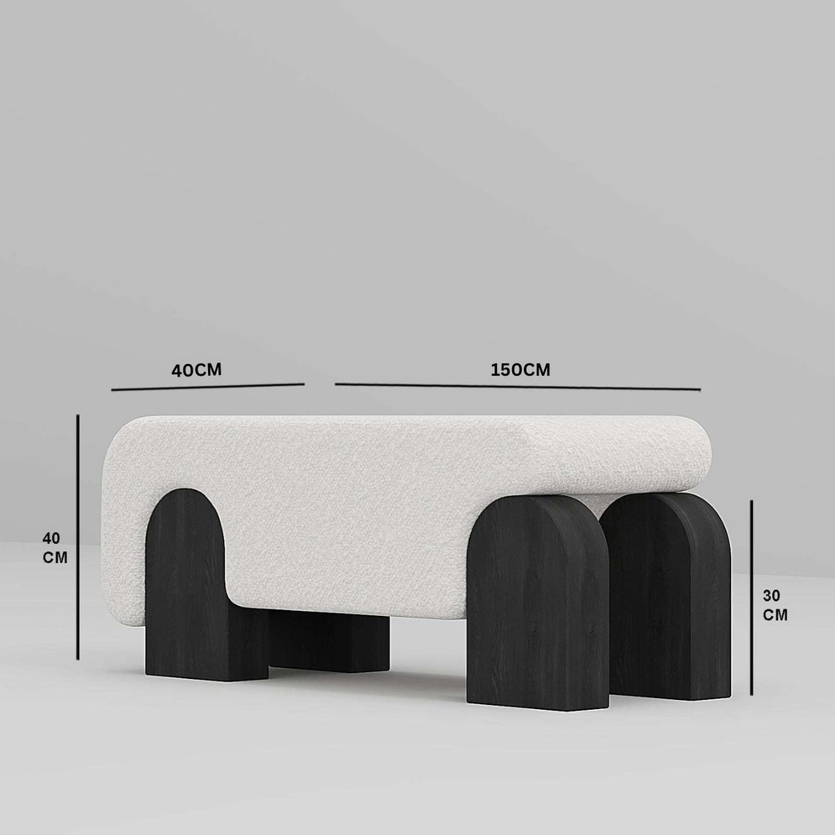 Andy Bench / White Boucle