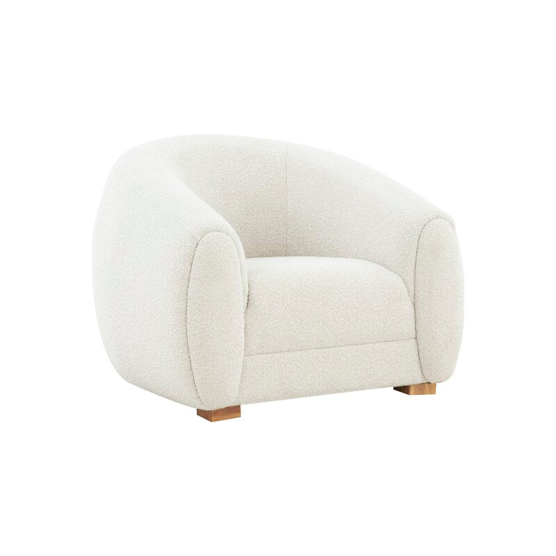 Aria Sofa Chair / Boucle Upholstery - Walls Nation