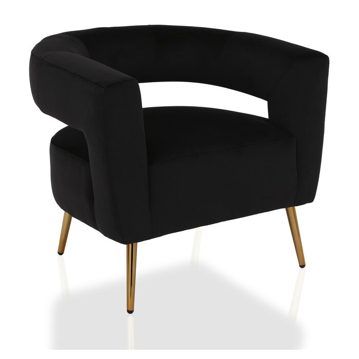 Aurora Arm Chair / 72 x 81 CM Velvet Upholstery - Walls Nation