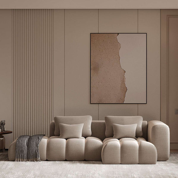 Ava Sofa L Shape  / Matt Velvet