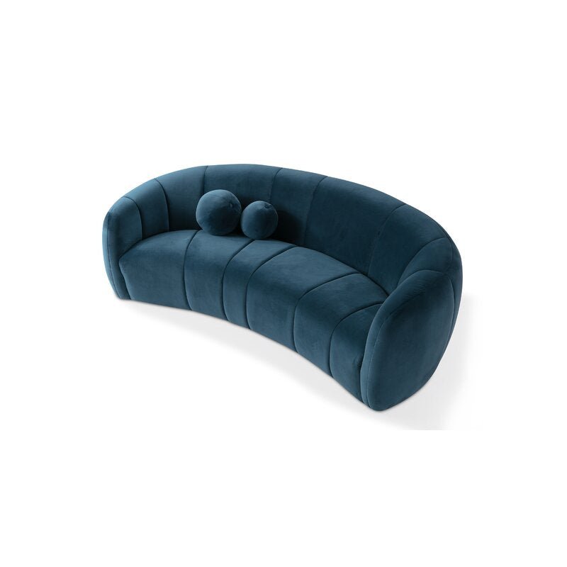 French Blue Rich Velvet