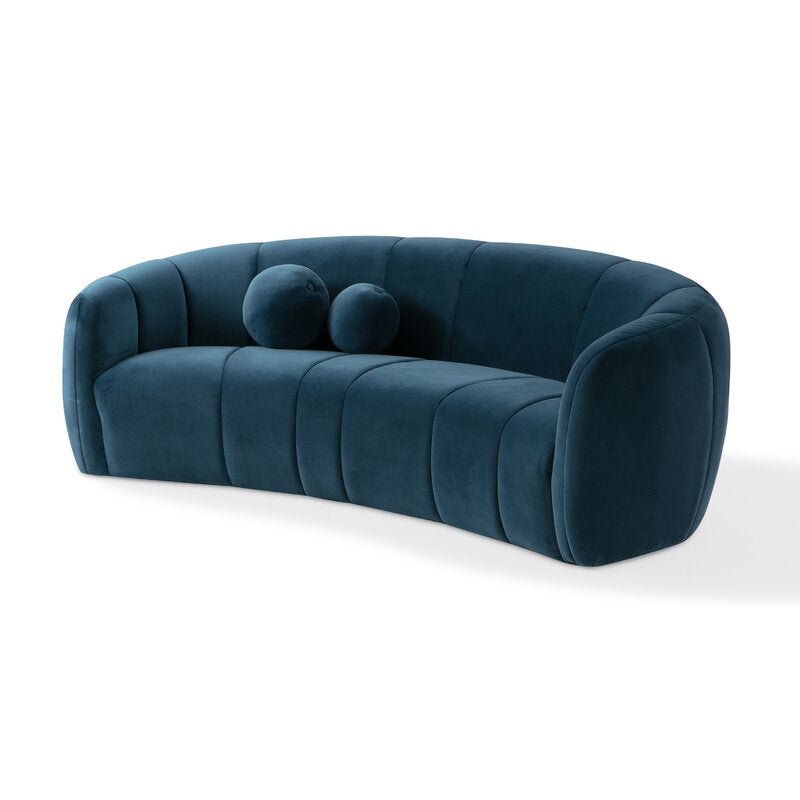French Blue Rich Velvet