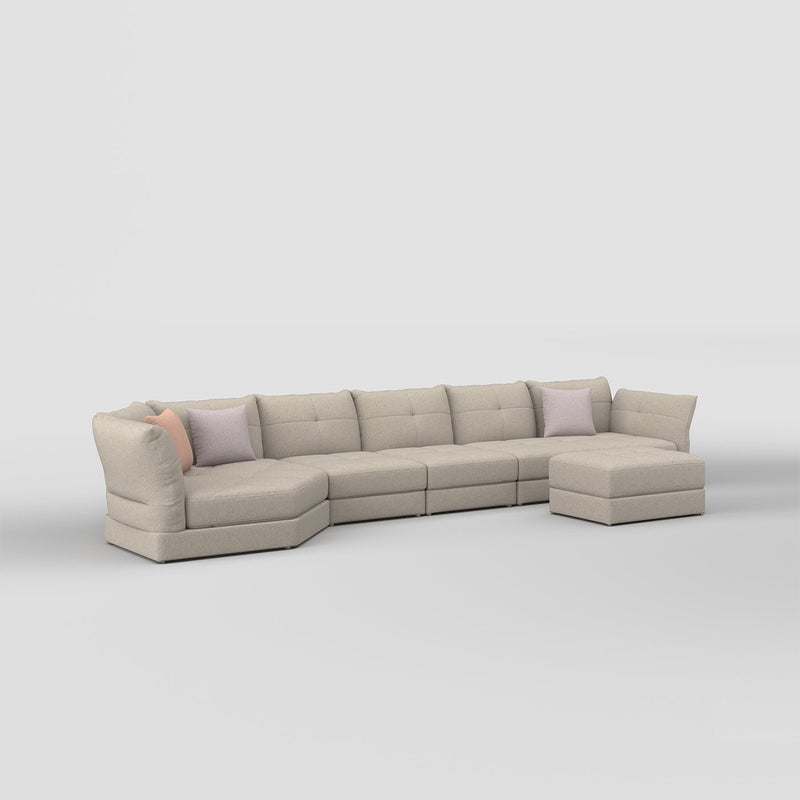 Bedford Modular Sofa / Jade Fabric - Walls Nation