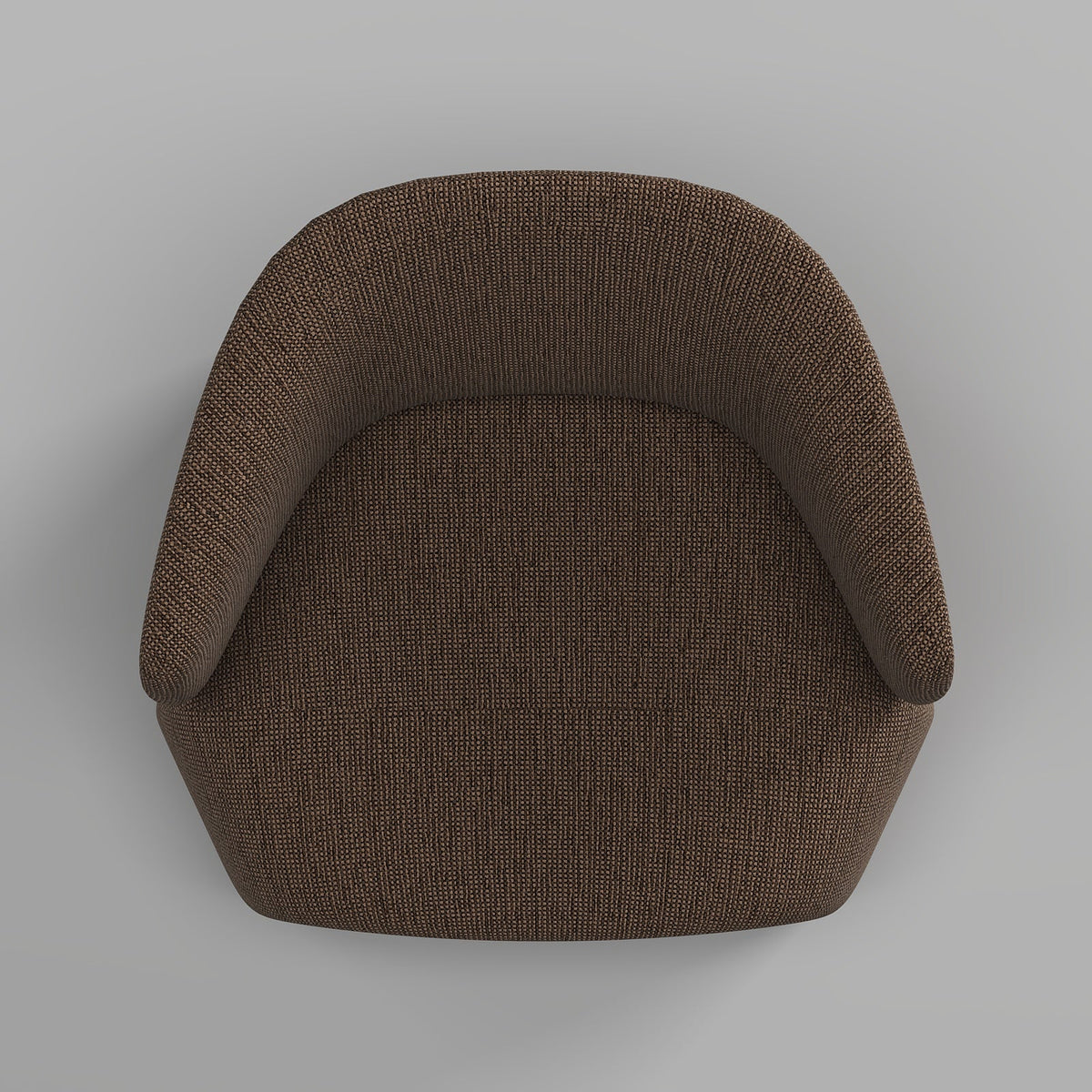 Brio Armchair / Brown Premium Linen - Walls Nation