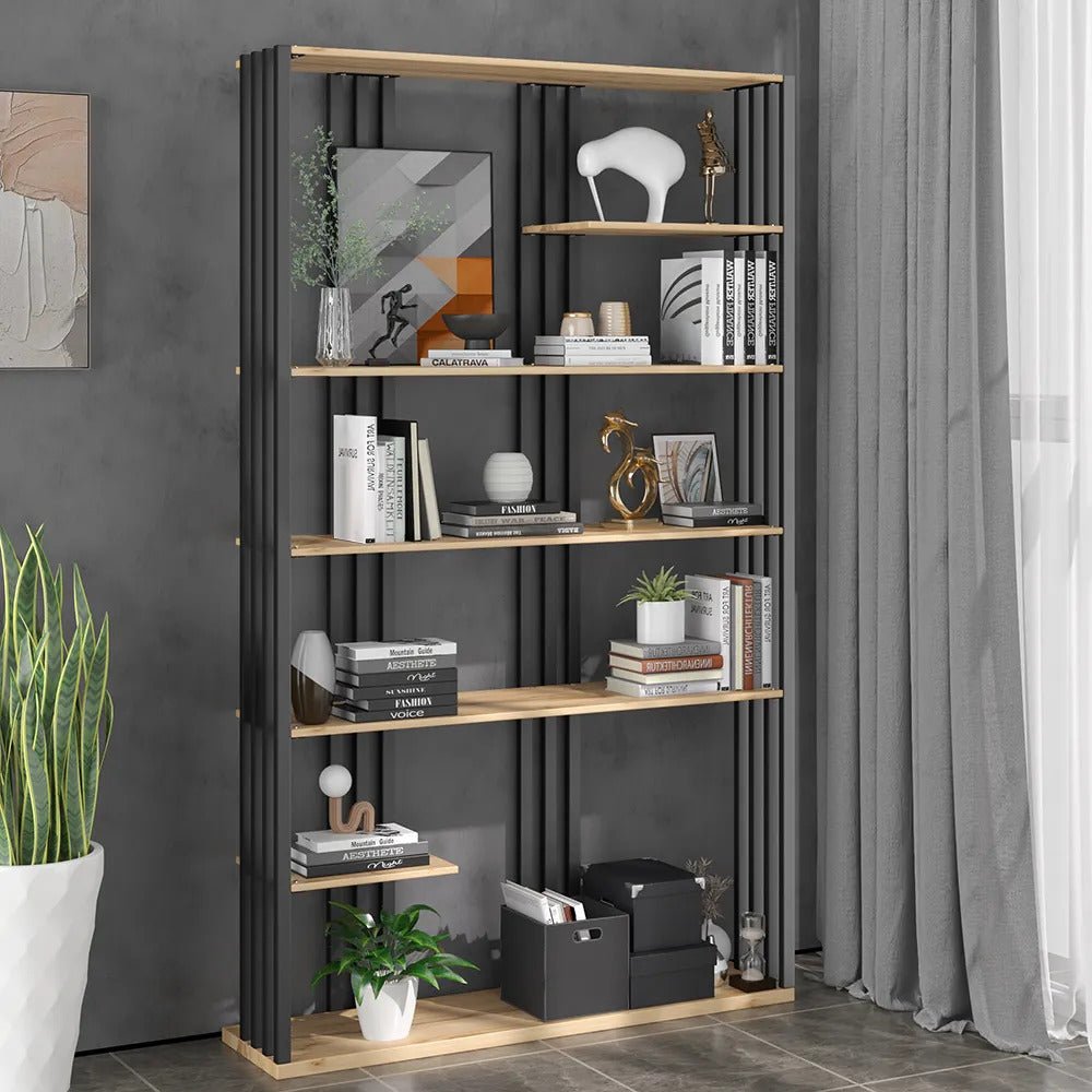 Cecilia Shelving Unit / 120 x 200 CM - Walls Nation