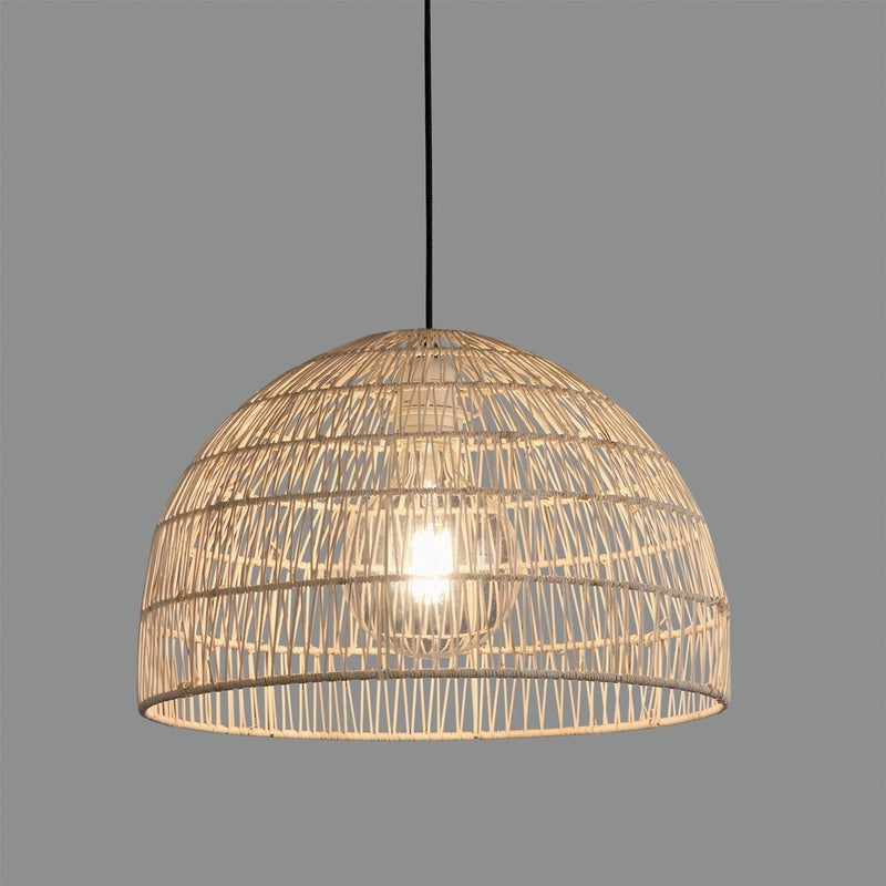Ceiling Lamp Evens / Rattan Wood - Walls Nation