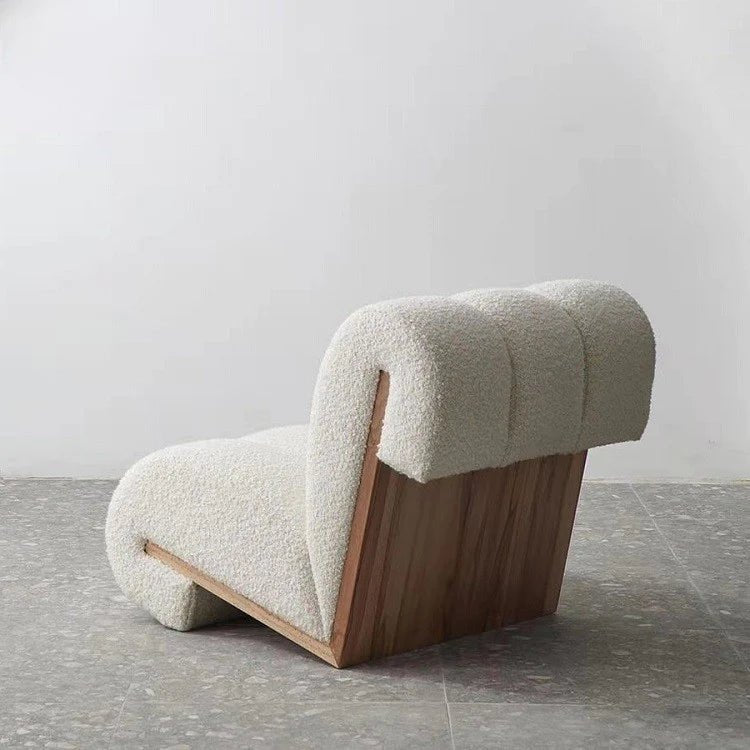 Claudia Chair / Wool Fleece & Plywood - Walls Nation