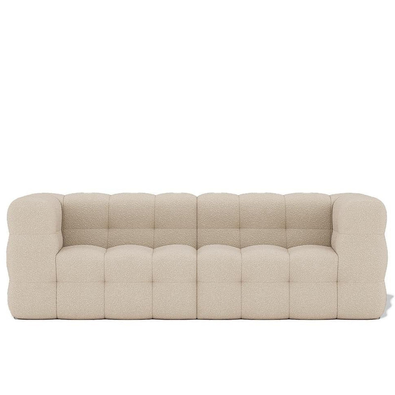 COCO Tufted Sofa 2S / Beige Boucle - Walls Nation