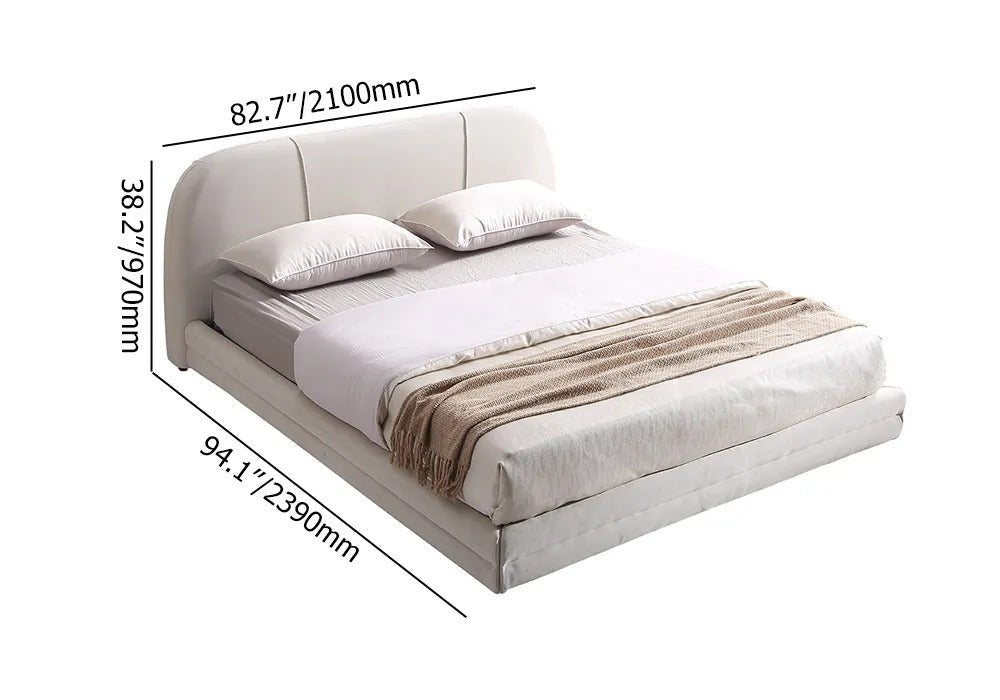 Cressida Upholstered Bed - Walls Nation