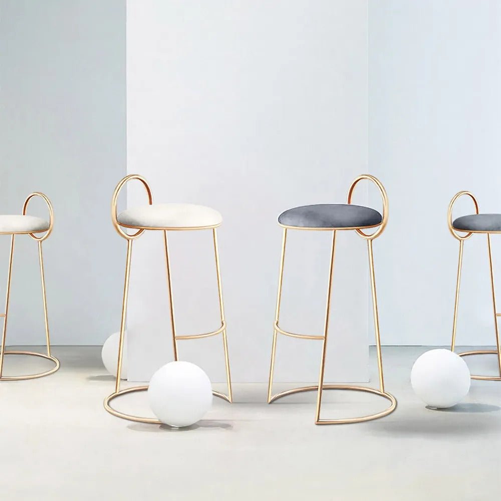 Della Bar Stool / Non Fade Gold - Walls Nation