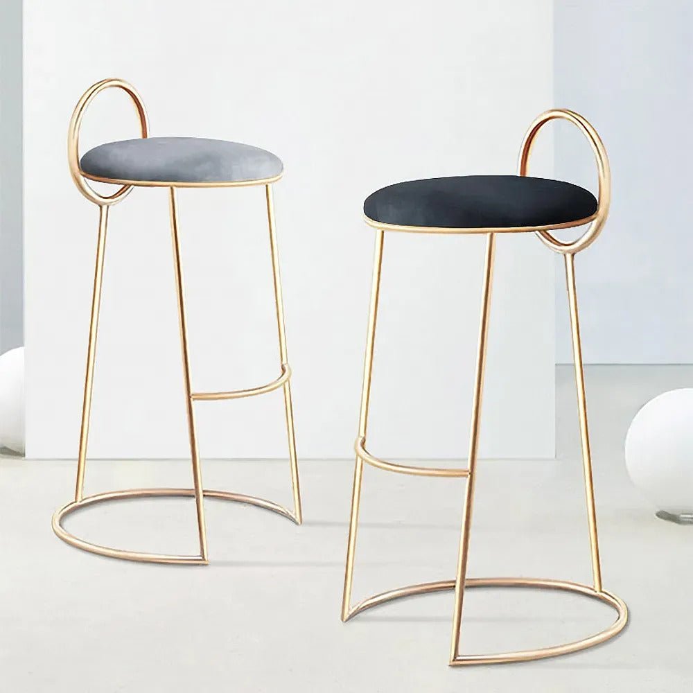 Della Bar Stool / Non Fade Gold - Walls Nation