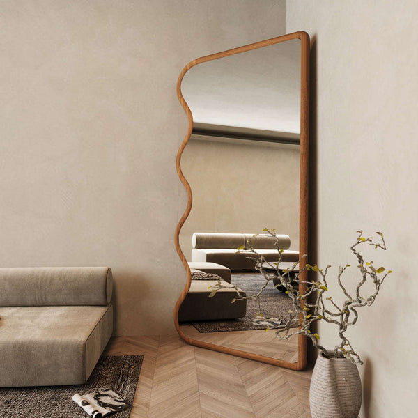 Dune Standing Mirror / 90 x 185 CM – premium Mirror by Walls Nation UAE & Saudi Arabia