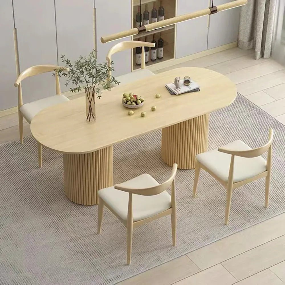 Fabian Dining Table V2 / 160 x 75 CM - Walls Nation