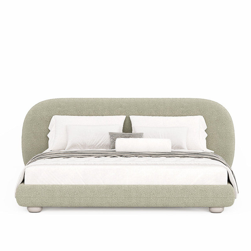 Fellow Bed / Green Boucle - Walls Nation