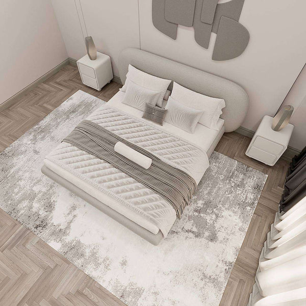 Fellow Bed / Greige Boucle – premium Bed by Walls Nation UAE & Saudi Arabia