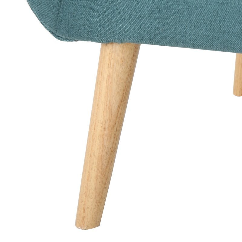 Flora Chair / 104 H x 81 W Linen Upholstery - Walls Nation