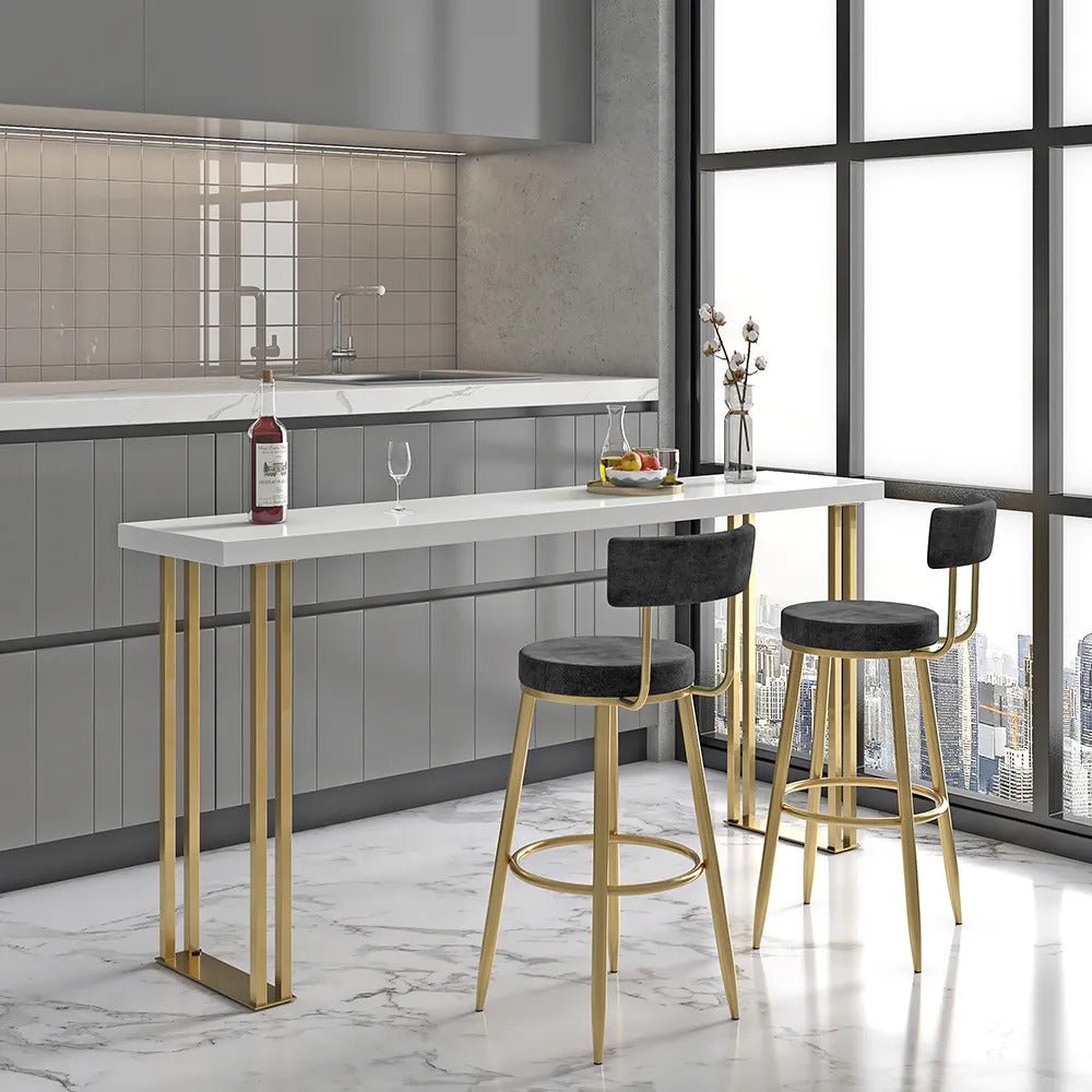 Glover Bar Stool / 42 x 103 CM - Walls Nation