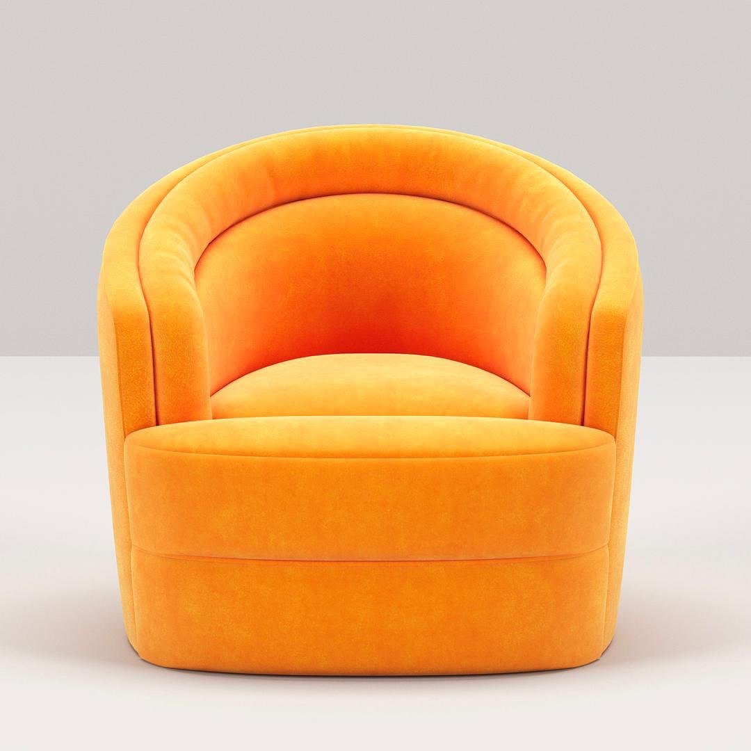 Holla Armchair / Velvet Upholstery - Walls Nation