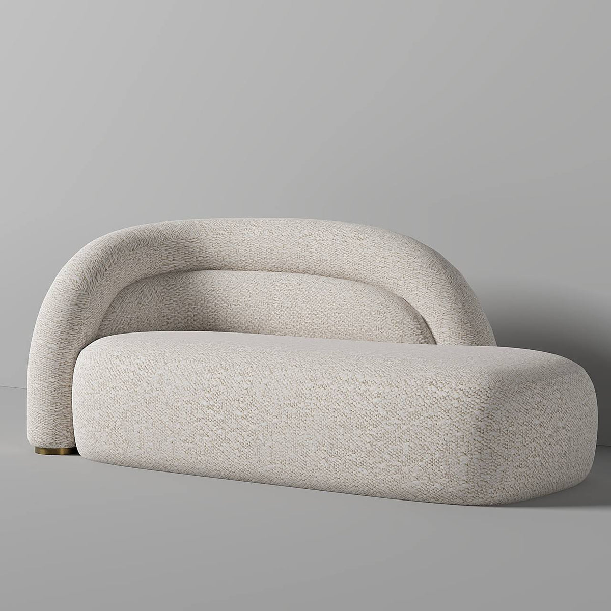 Holla Sofa 2S / Beige Boucle - Walls Nation