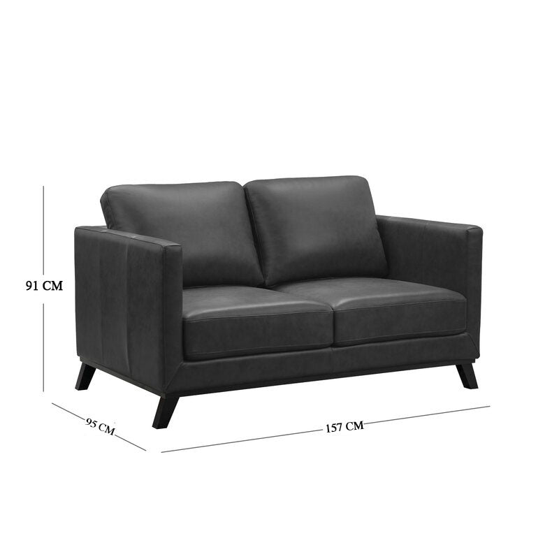 Jack Leather Sofa Set - Walls Nation