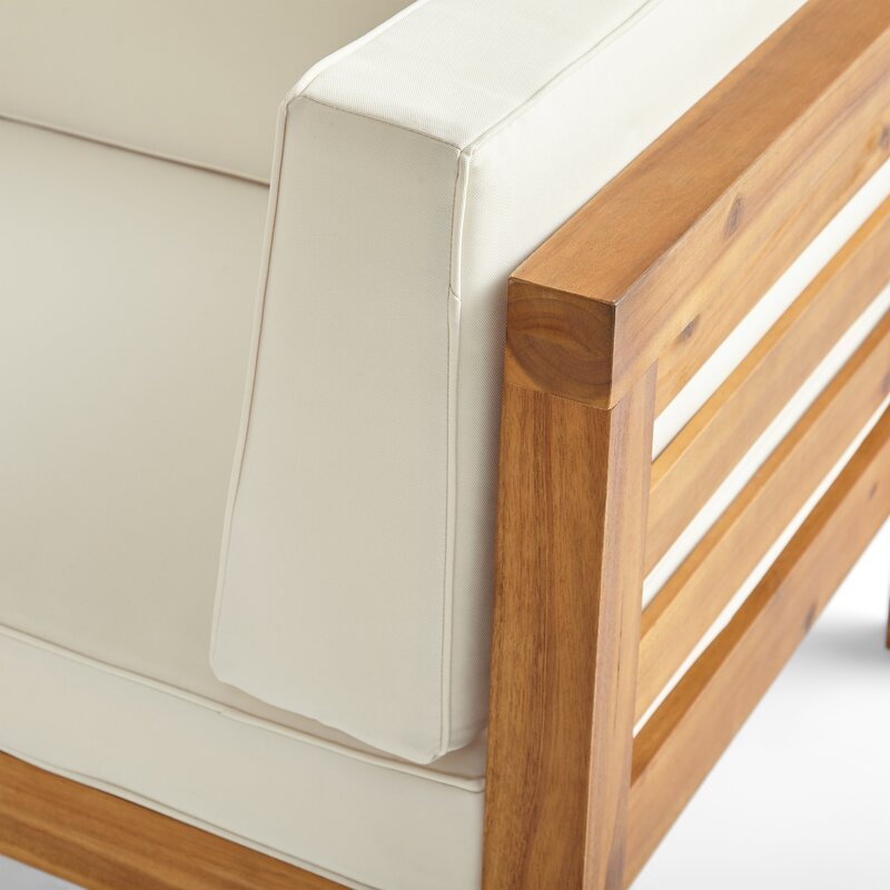 Natural Teak / White Seating
