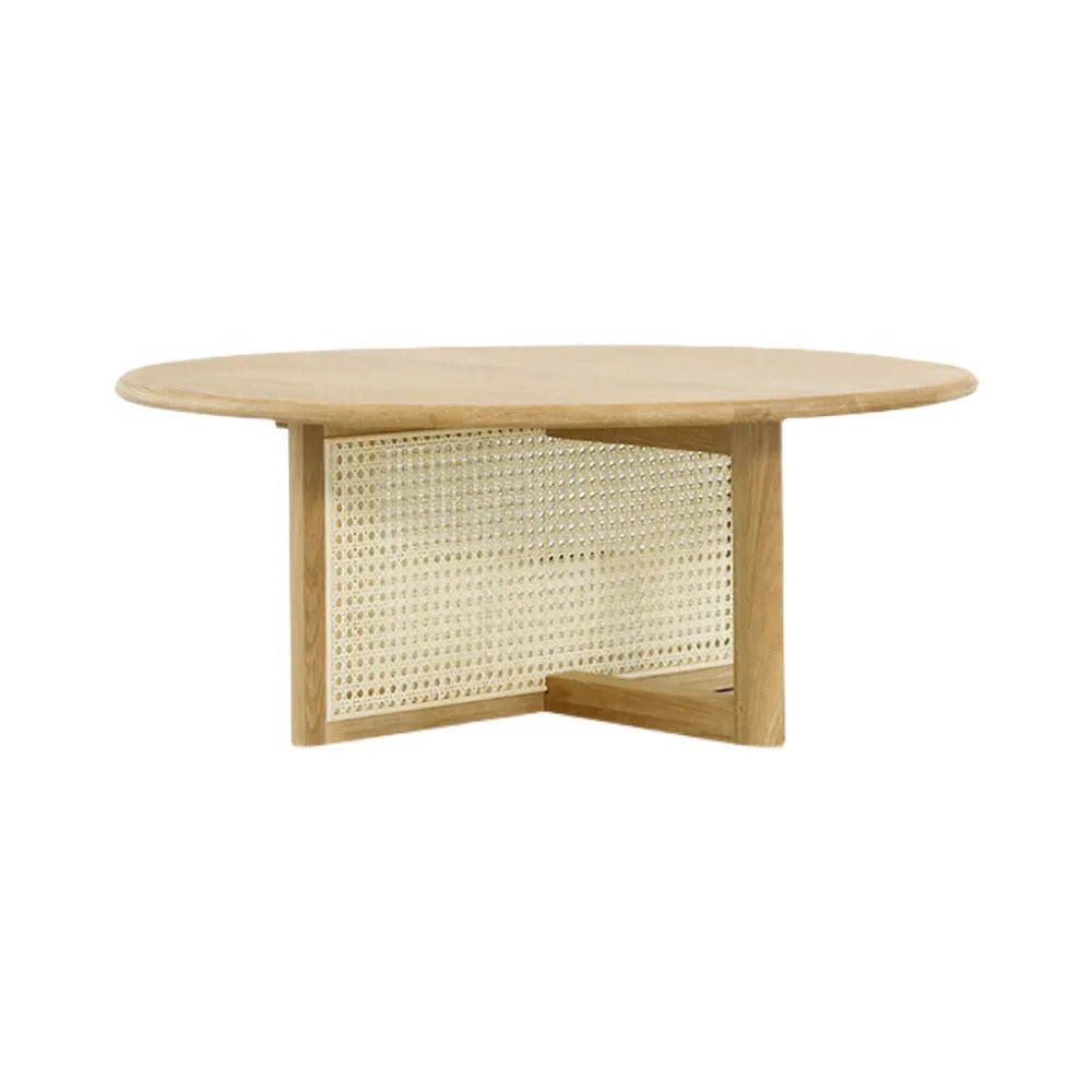 Layle Rattan Coffee Table - Walls Nation