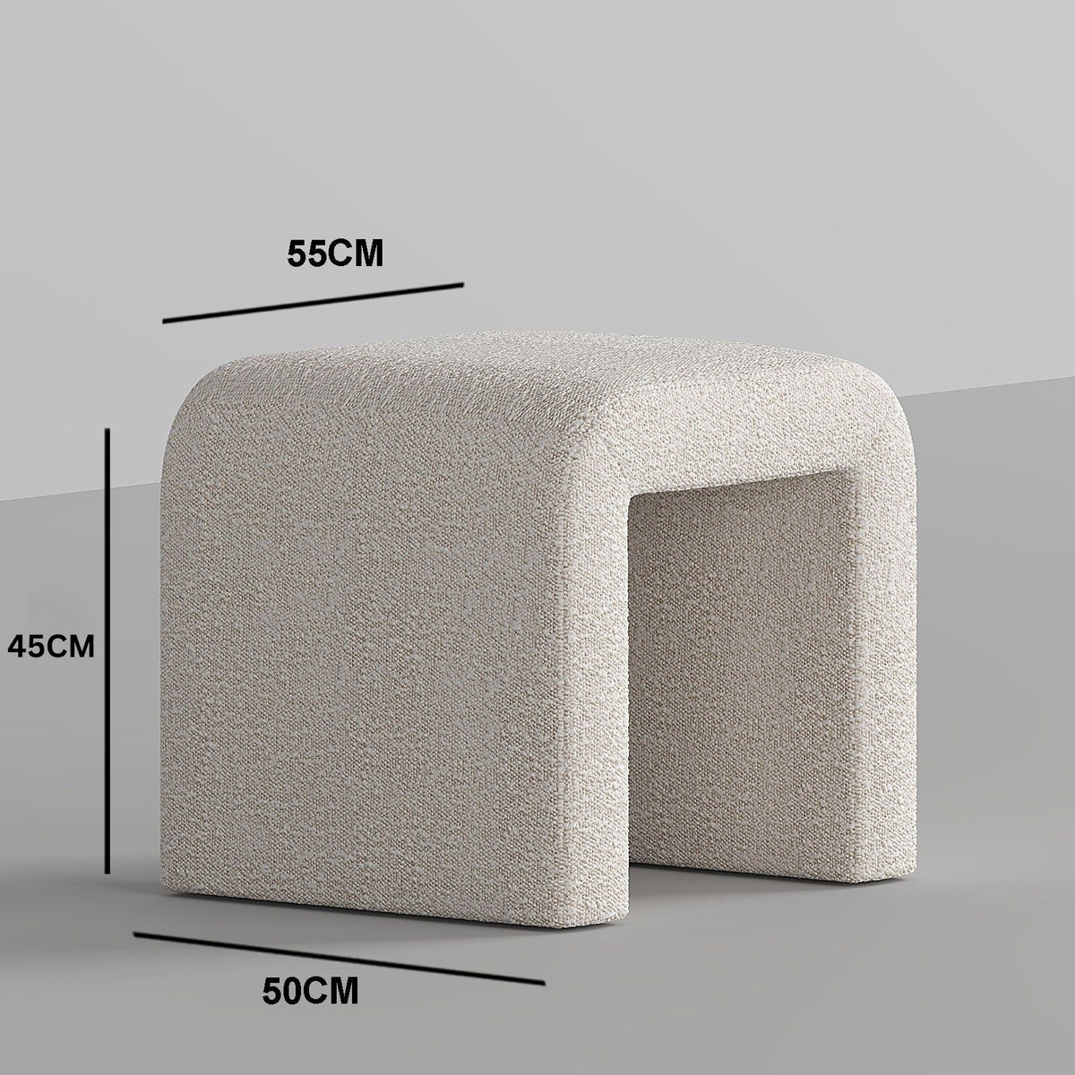 White Boucle