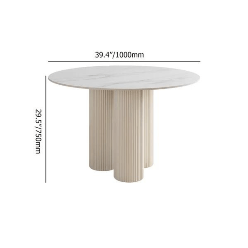 Levy Dinning Table / 100 x 75 CM - Walls Nation