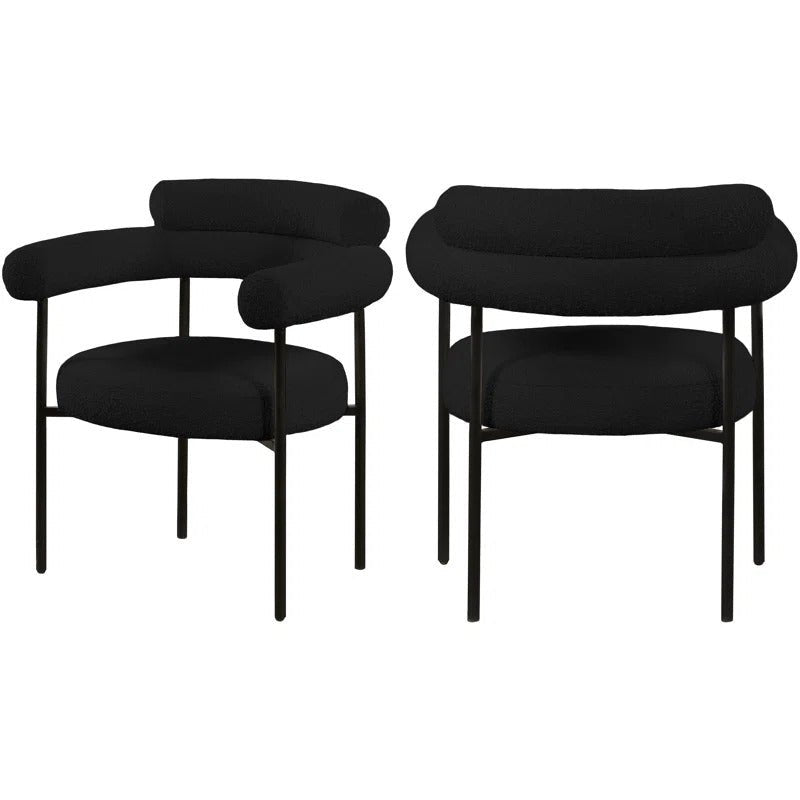 Lexi Boucle Dining Chair Sets / 72 x 80 CM - Walls Nation