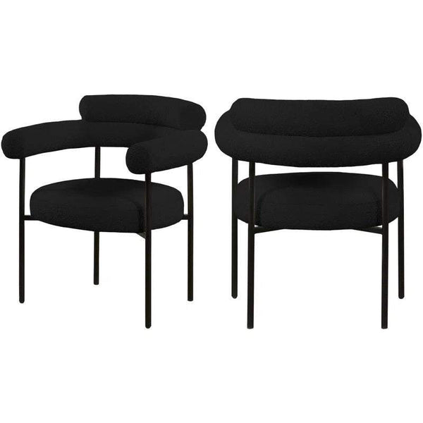 Lexi Boucle Dining Chair Sets – premium Dining Chairs by Walls Nation UAE & Saudi Arabia