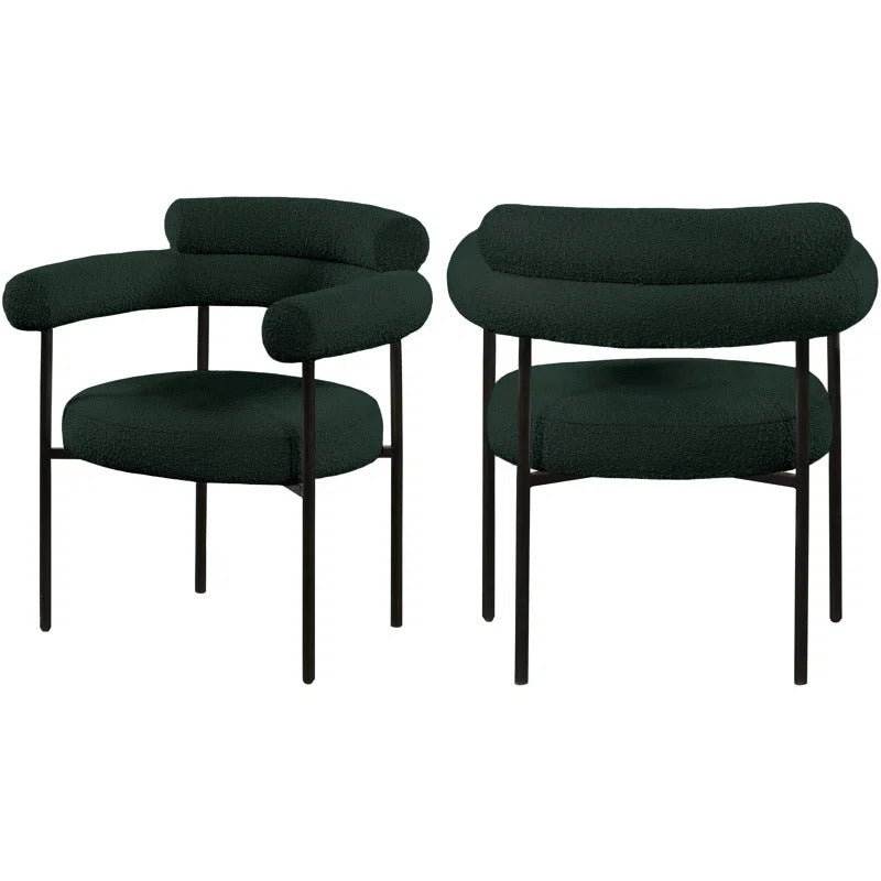 Lexi Boucle Dining Chair Sets – premium Dining Chairs by Walls Nation UAE & Saudi Arabia