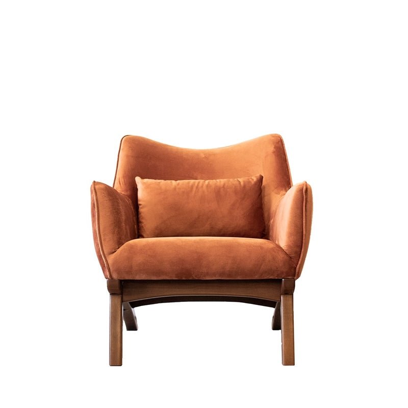London Chair / 66 x 71 CM Velvet Upholstery - Walls Nation