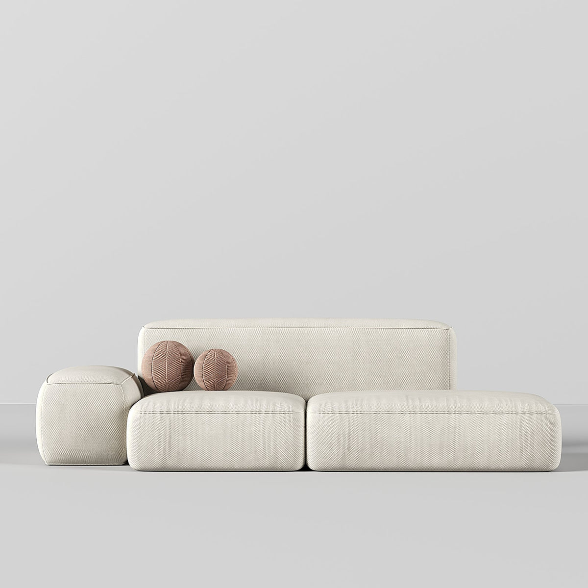 Lora Sofa 2S / Premium Faux Leather - Walls Nation