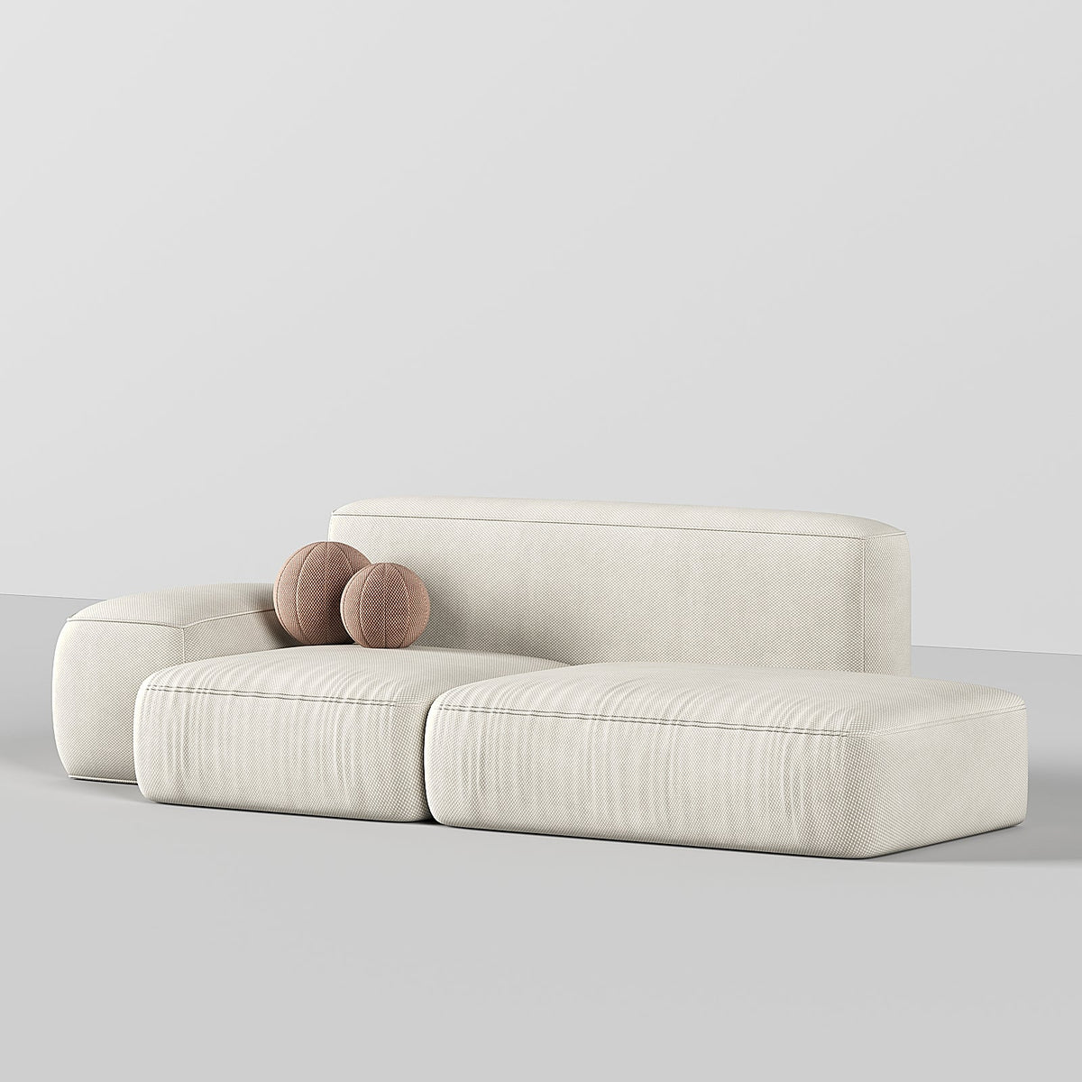 Lora Sofa 2S / Premium Faux Leather - Walls Nation
