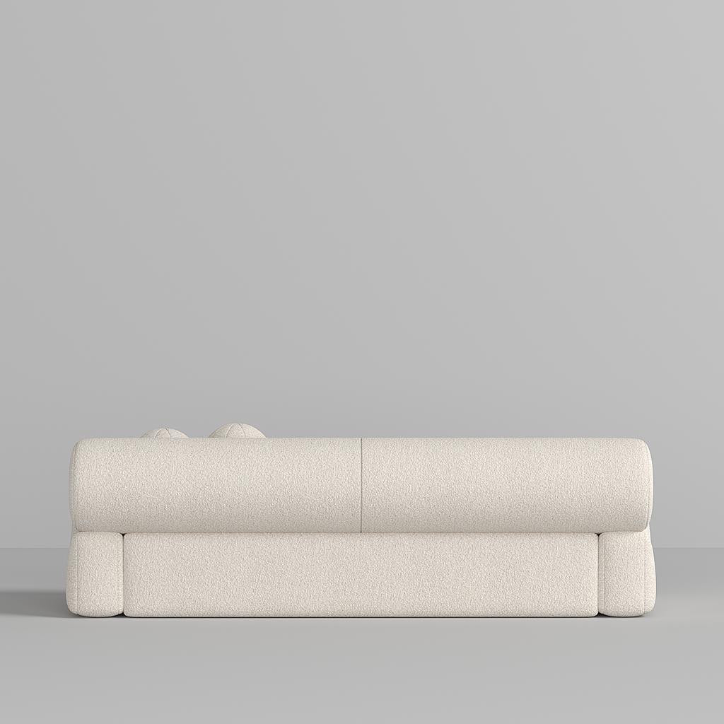 Malta Sofa 2S / White Boucle - Walls Nation