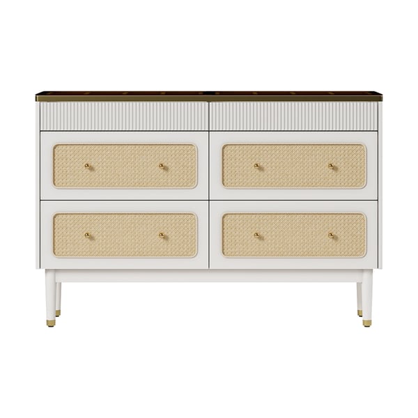 Marayah Multi-Function Dresser / Rattan - Walls Nation