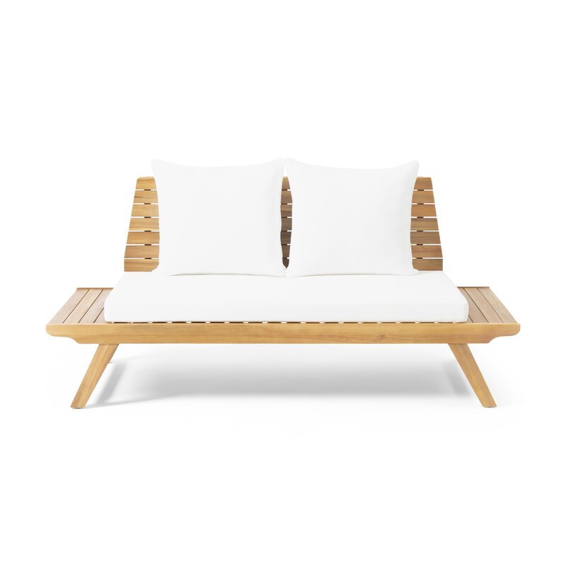 Natural Teak / White Seating