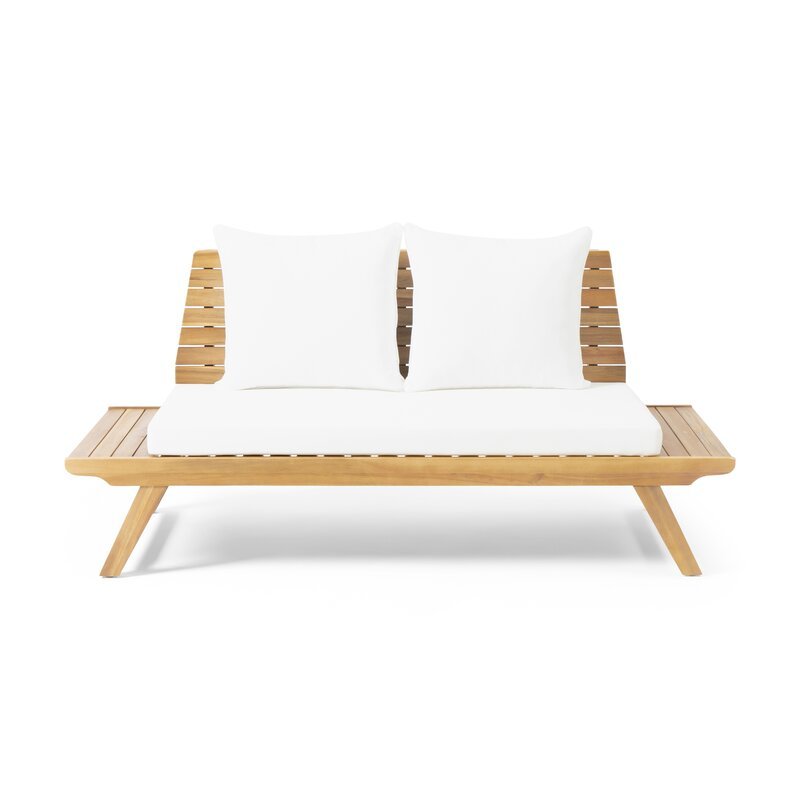 Maurice Outdoor Teak Extended Set / 6 People. - Walls Nation