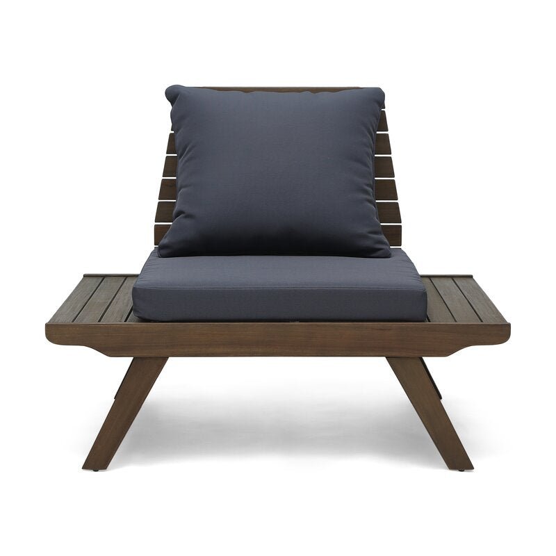 Natural Teak / Dark Grey Seating