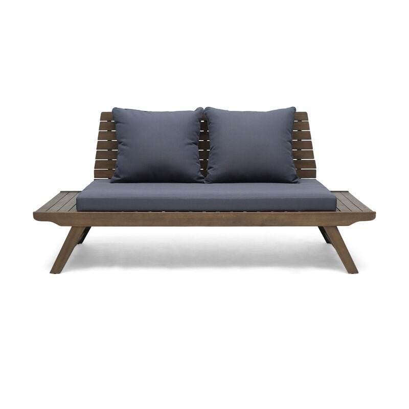 Natural Teak / Dark Grey Seating