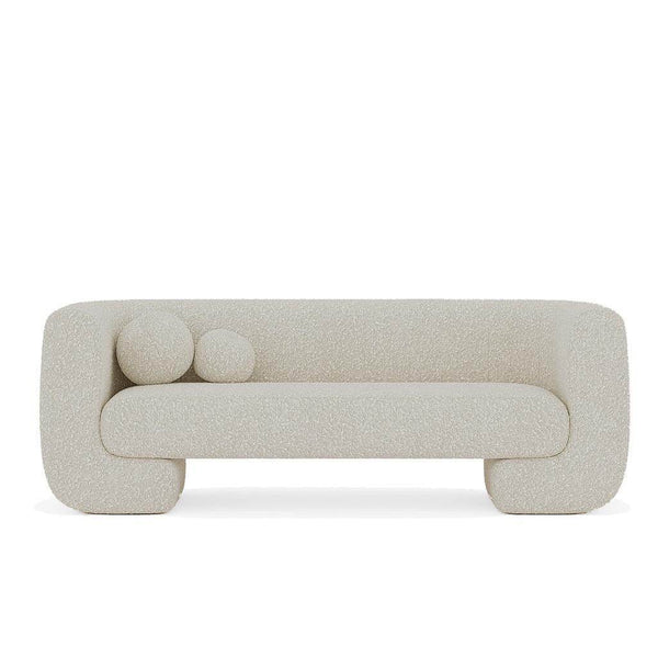 Mistral Sofa 3S  / Off-White Boucle – premium Sofas by Walls Nation UAE & Saudi Arabia