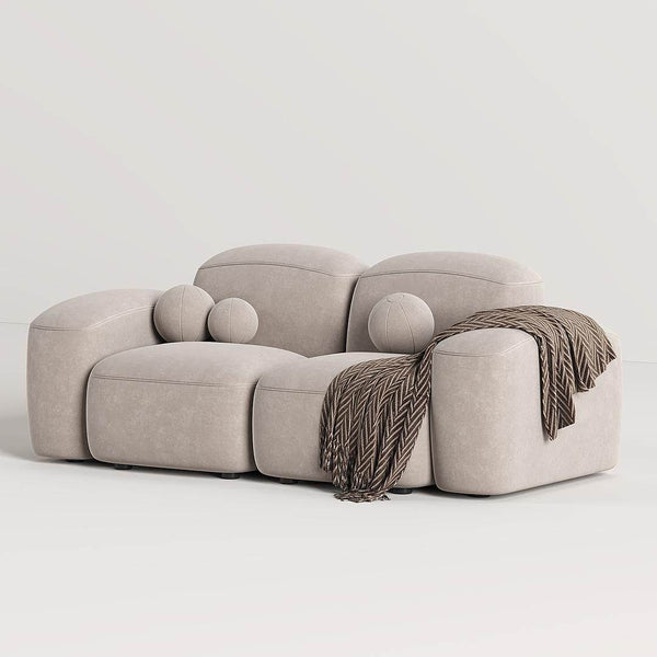 Montana Sofa 2S / Grey Premium Leather – premium Sofas by Walls Nation UAE & Saudi Arabia