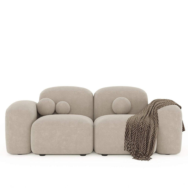 Montana Sofa 2S / Grey Premium Leather – premium Sofas by Walls Nation UAE & Saudi Arabia